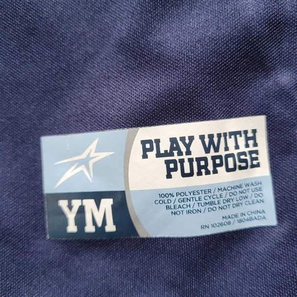 Upward Sports Reversible Blue Soccer Jersey Size Youth Medium - Picture 10 of 10